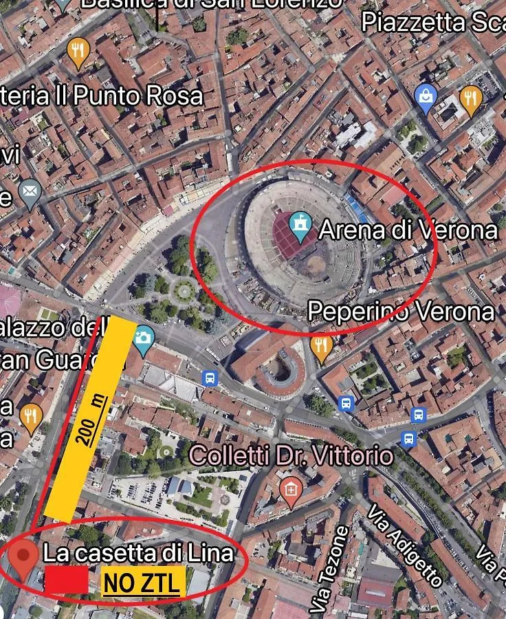 בית הארחה La Casetta Di Lina Bed & Breakfast Verona